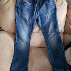 Old Navy petite length maternity jeans